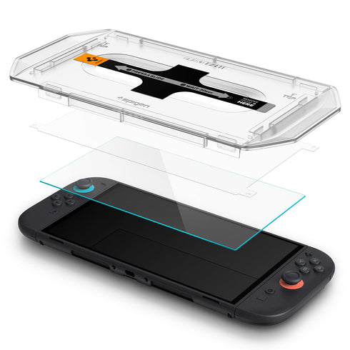 Spigen Nintendo Switch 2 Screen Protector GLAS.tR EZ Fit